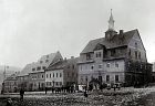 Markt mit Ratskeller - 3. Haus von rechts 