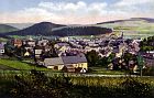 Blick vom Reuterberg - im Vordergrund das Scheithauergut - ca. 1910