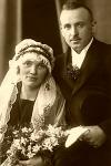 Theodor Metzler zur Hochzeit mit Flora Schneider